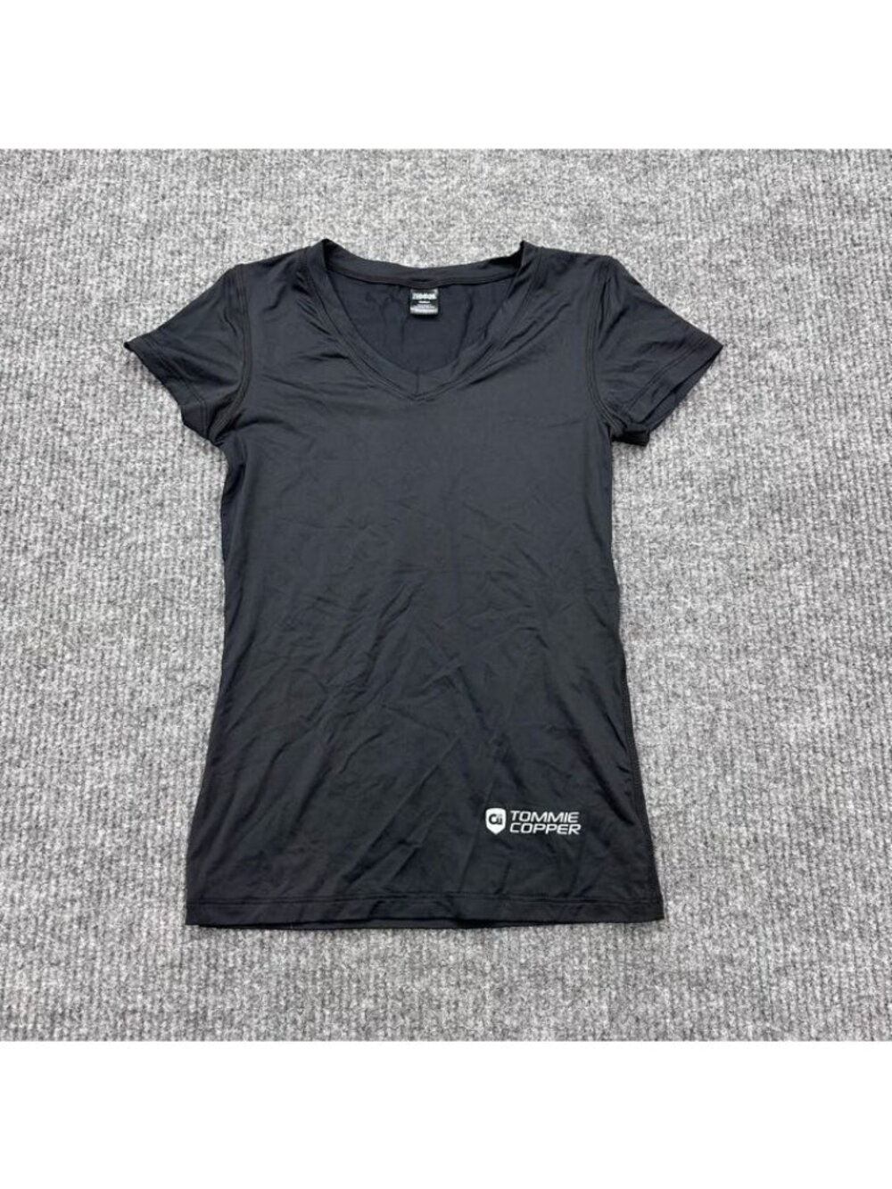 Tommie Copper Recovery Compression V Neck Short Sleeve Active Wear Womens Medium